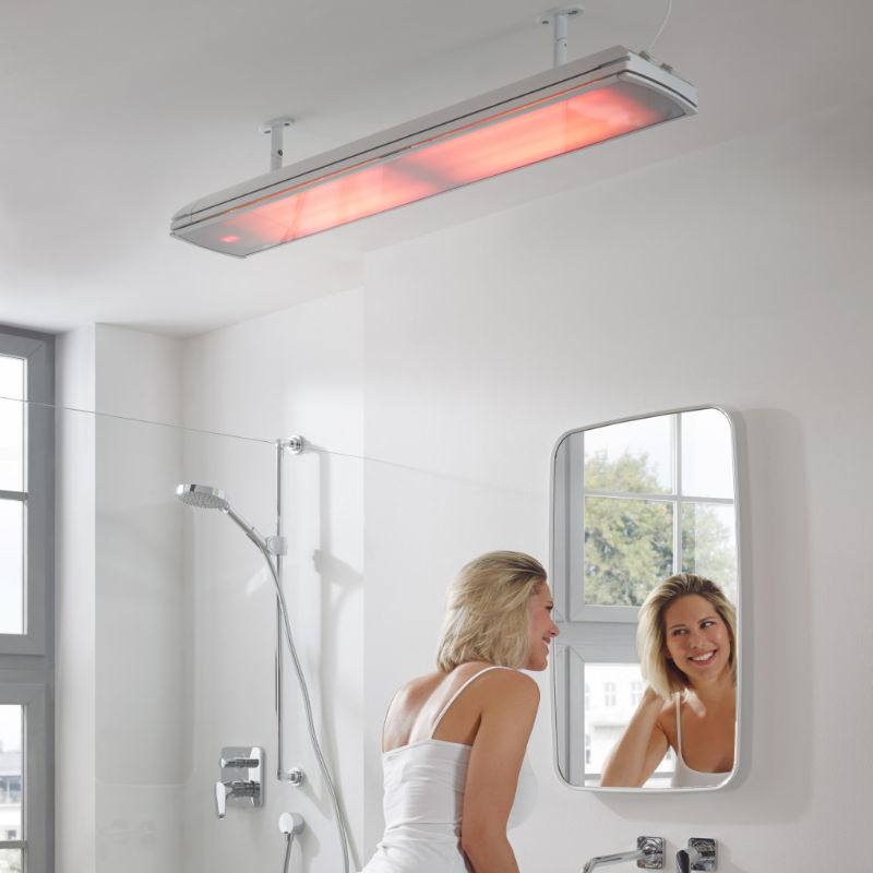 Heatscope Vision 3200W Radiant Heater Bathroom On