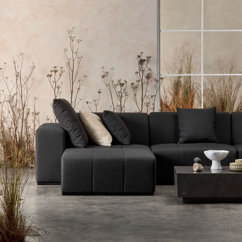 Connect C37 Modular Corner Sofas Left Side With Cushion Coffee Table