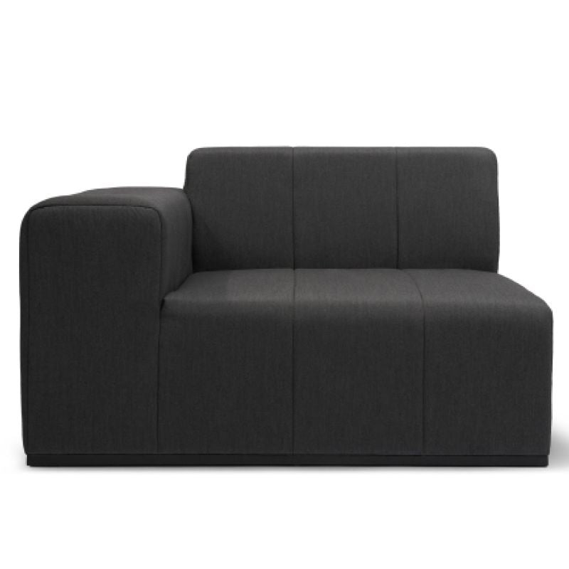 Connect L50 Modular Sofas Left Sooty Front