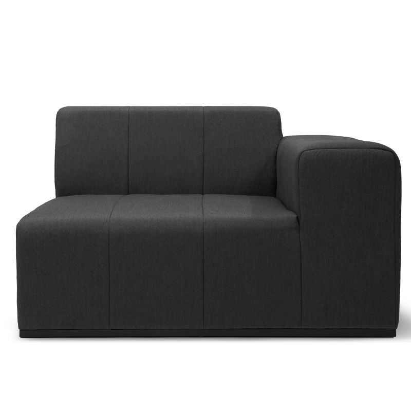 Connect R50 Right Modular Sofas Sooty Front