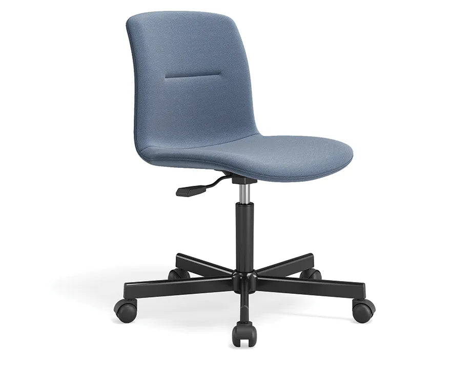 Sora Swivel Castor Base Dining Chair