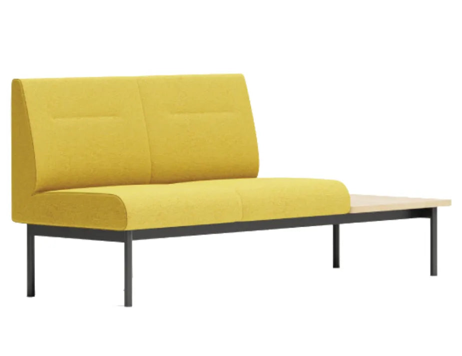 Bond 2 Seat Sofa Section with Side Table
