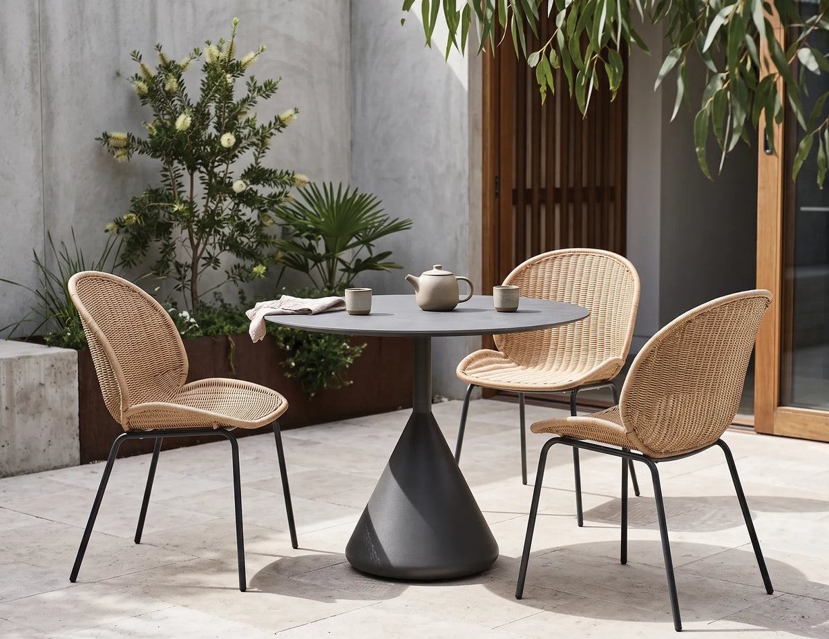Kora 90cm Outdoor Round Cafe Table