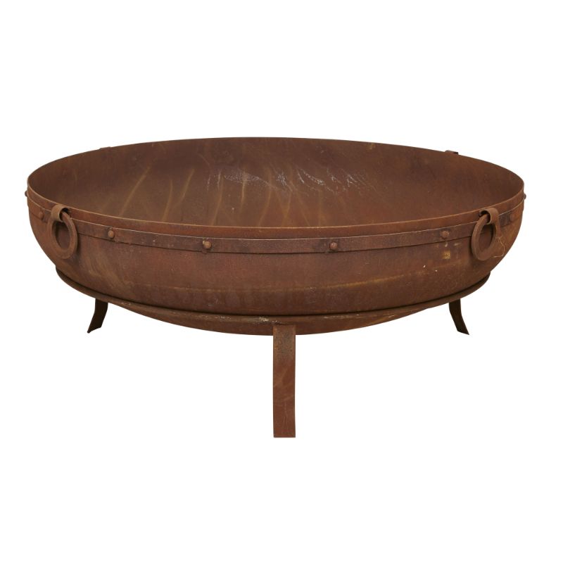 90cm Kadai Cast Iron Fire Pit