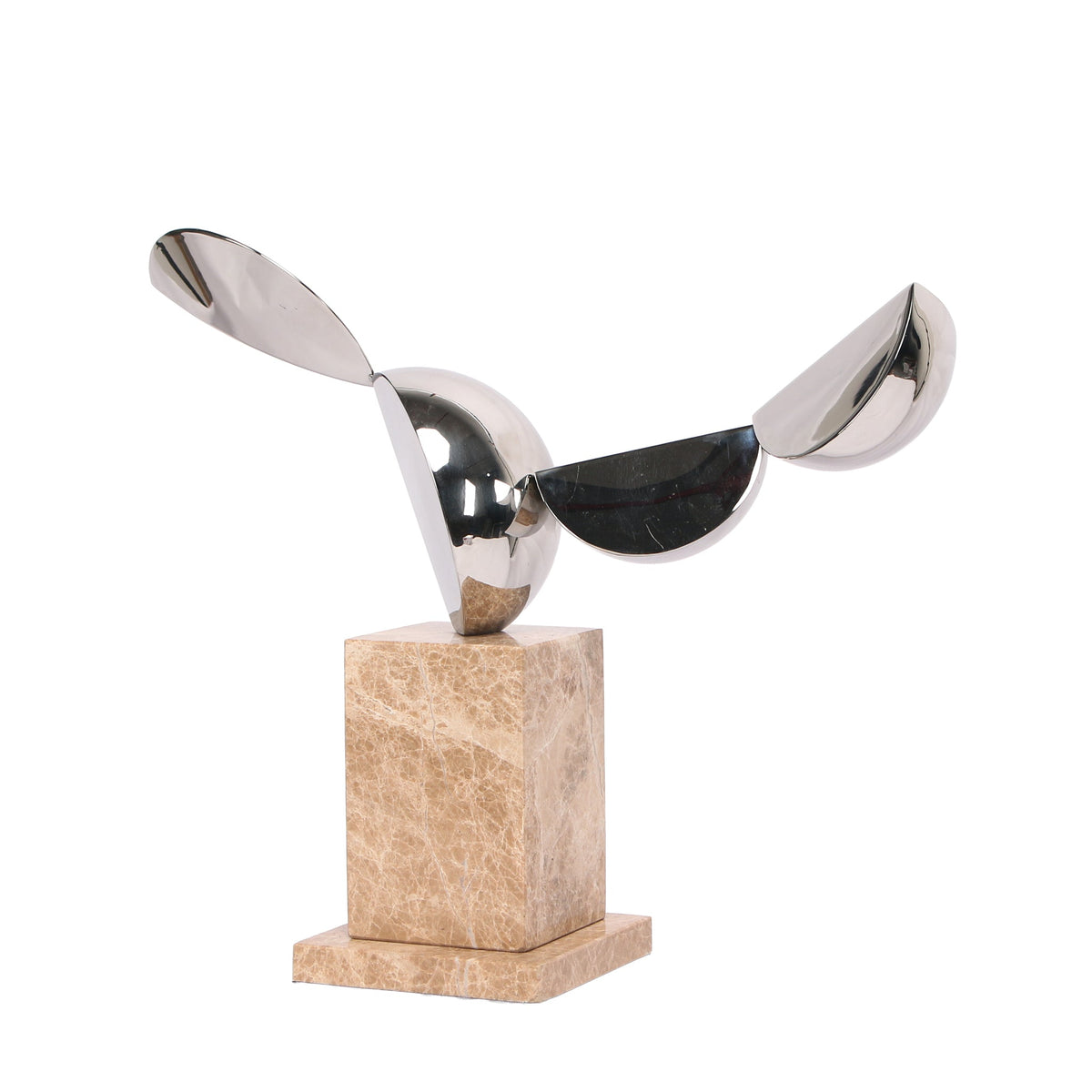 Weywell Silver Winged Sculpture