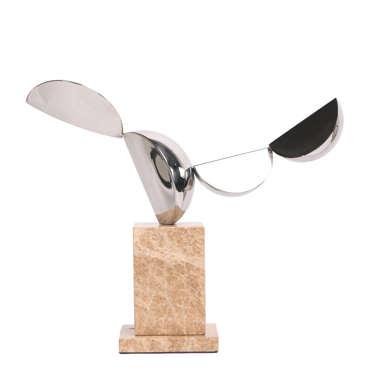 Weywell Silver Winged Sculpture