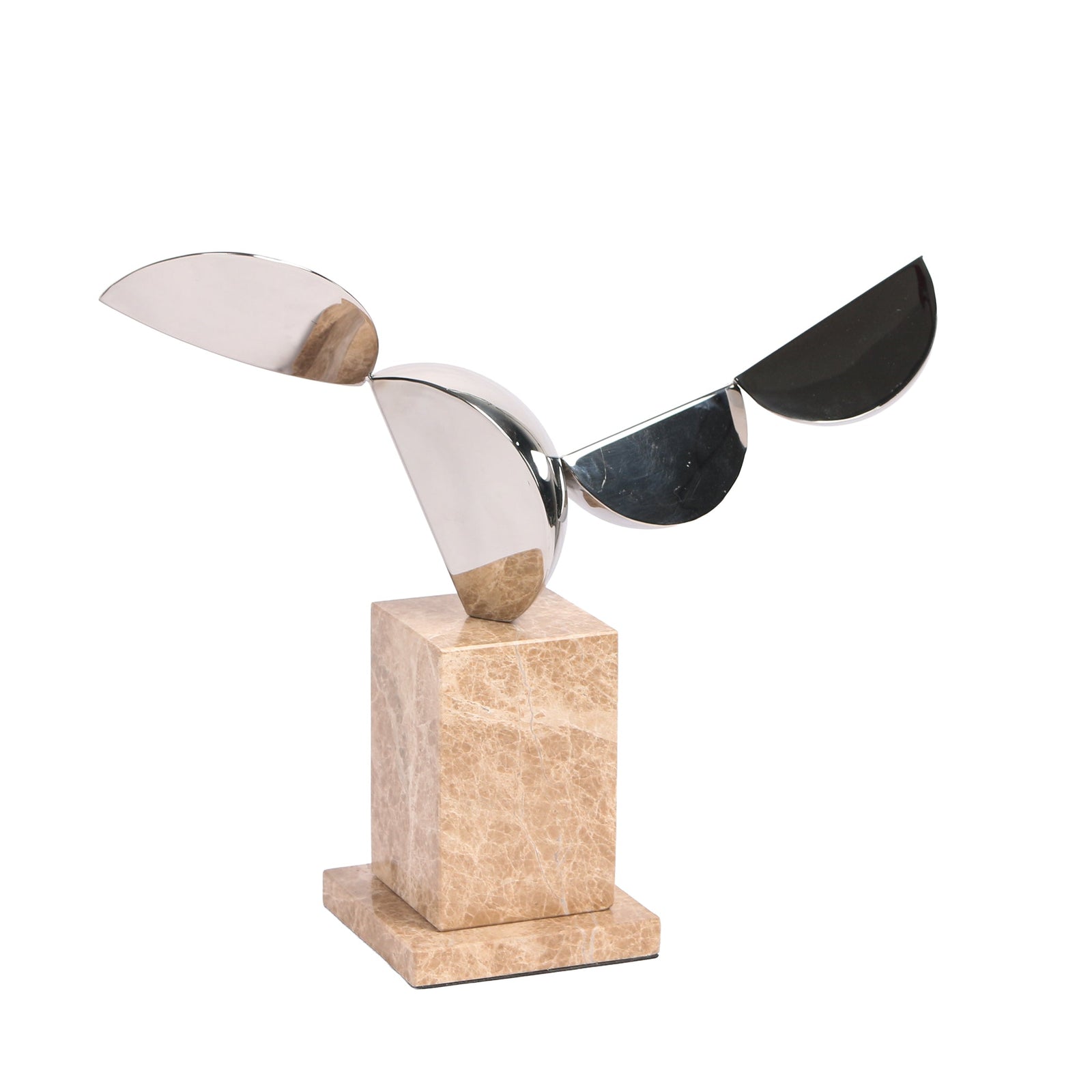 Weywell Silver Winged Sculpture
