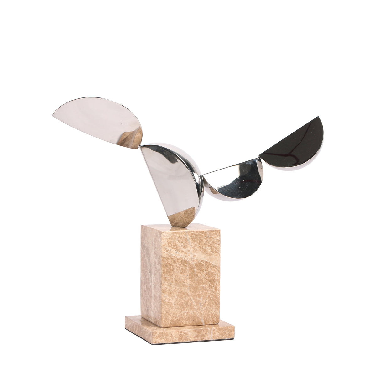 Weywell Silver Winged Sculpture