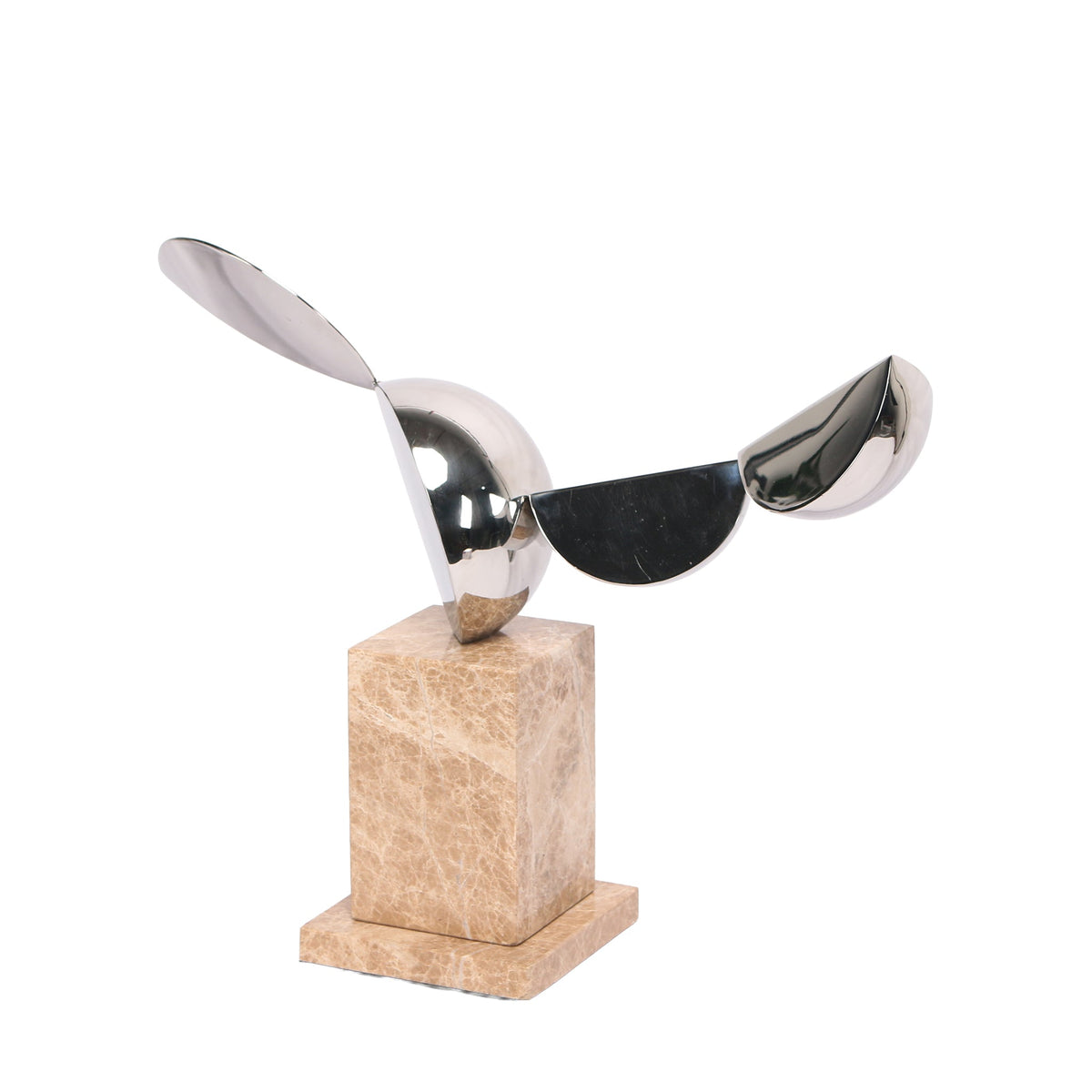 Weywell Silver Winged Sculpture