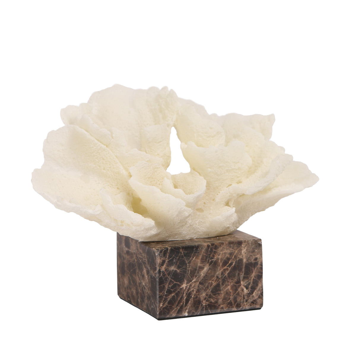 Irton Coral Marble Sculpture
