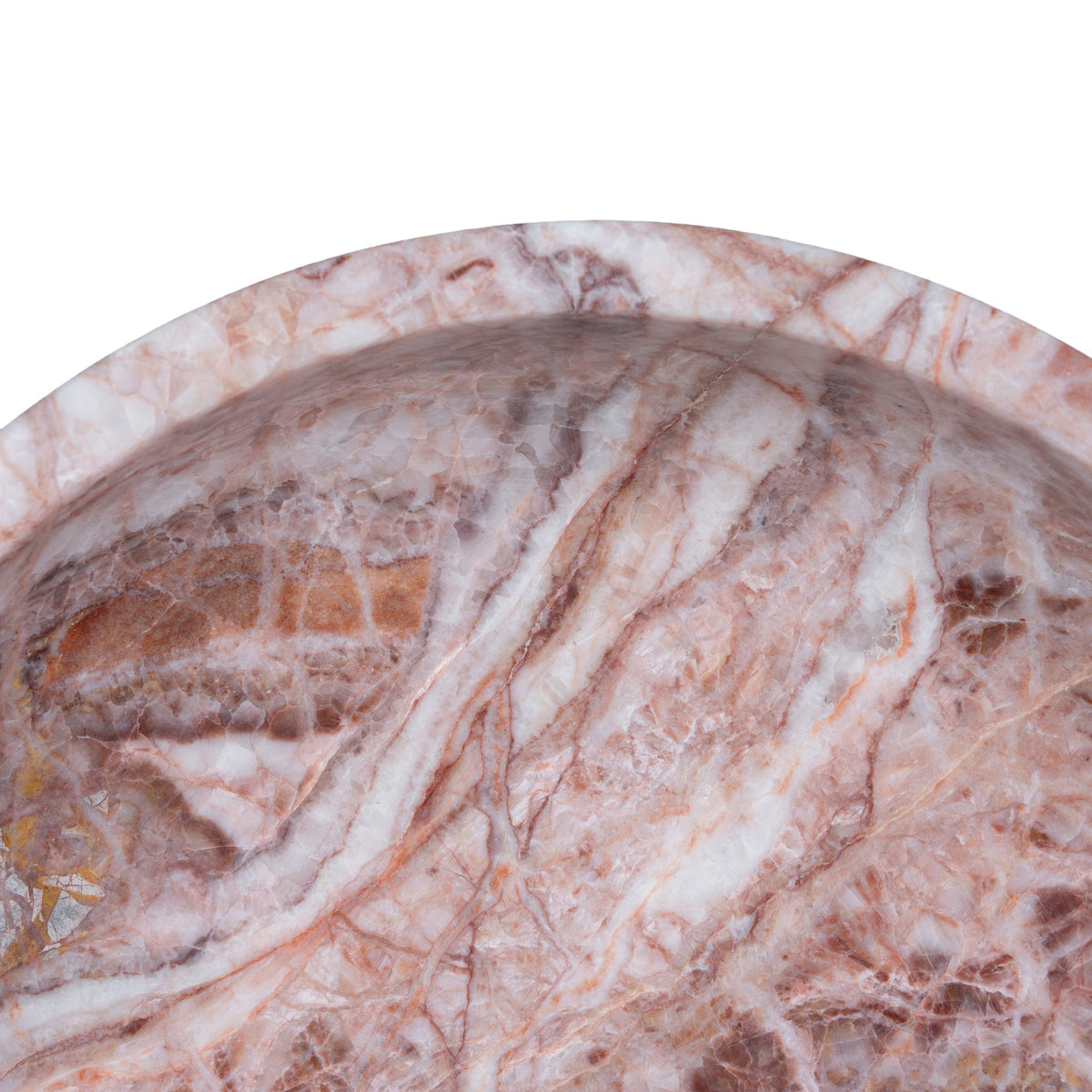 Langside Round Marble Tray