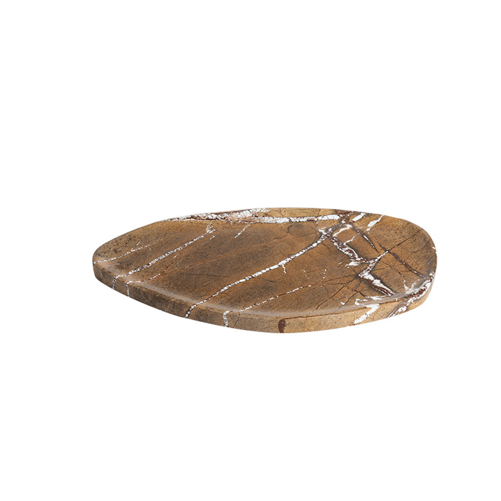 Kilnwick Leaf Shaped Marble Plate