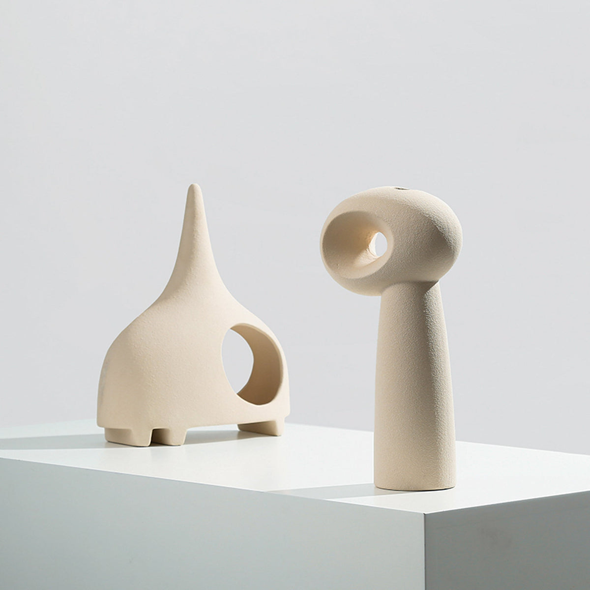 Walden Single Eye Ceramic Sculpture
