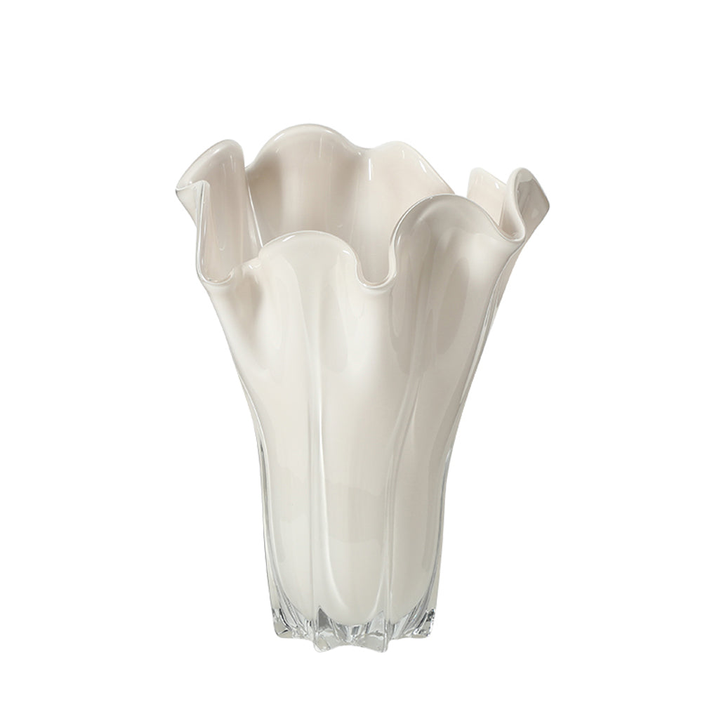 Henfield Lotus Leaf Glass Vase