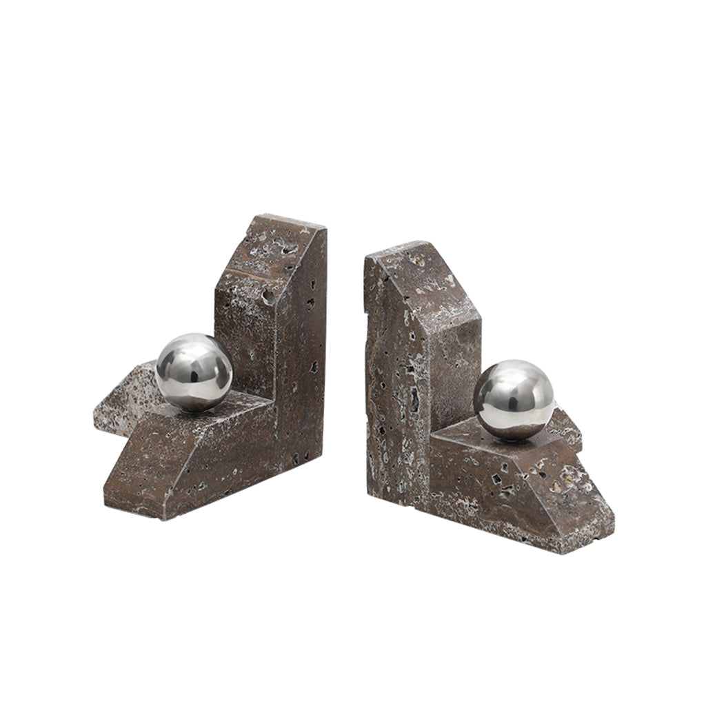 Springmoor Marble Ballpoint Bookend