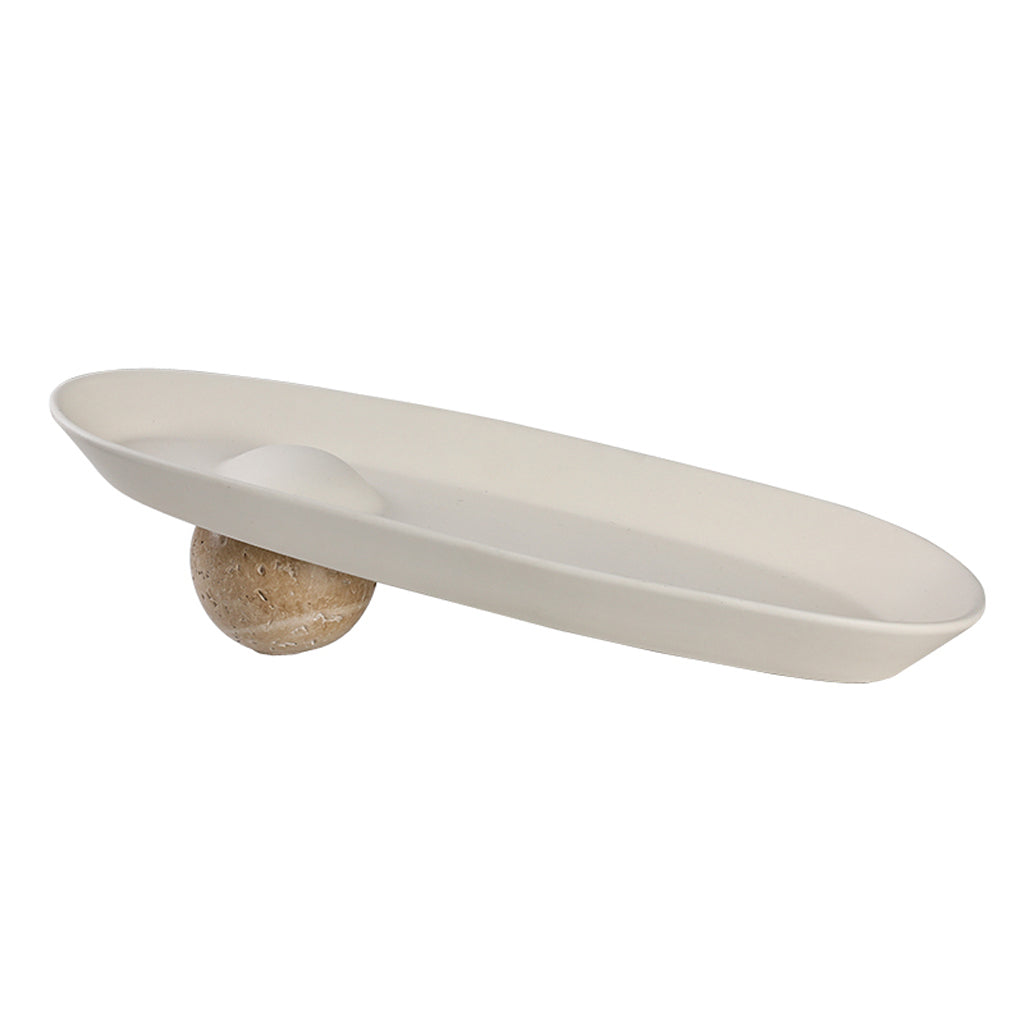 Stokely Ceramic Long Ball Plate