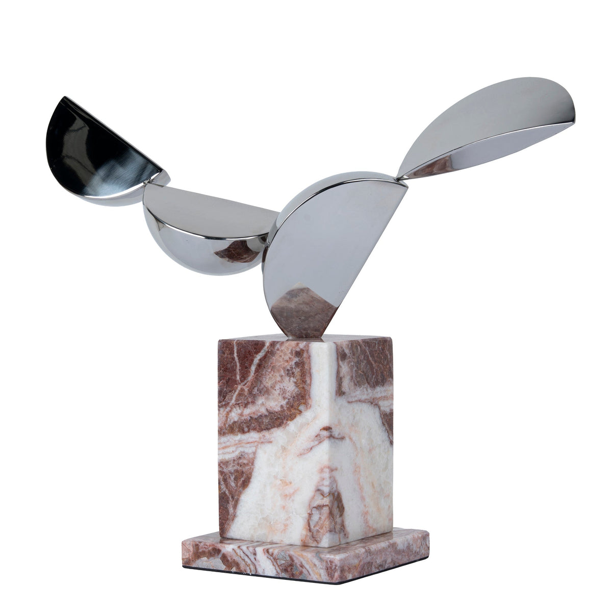 Weywell Silver Winged Sculpture
