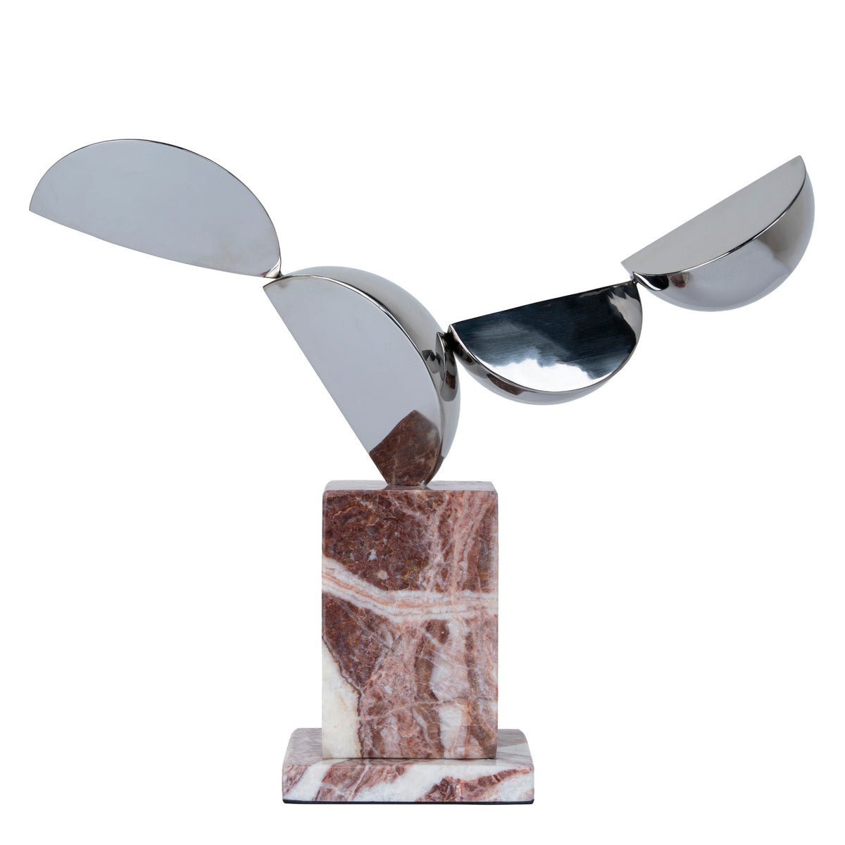 Weywell Silver Winged Sculpture