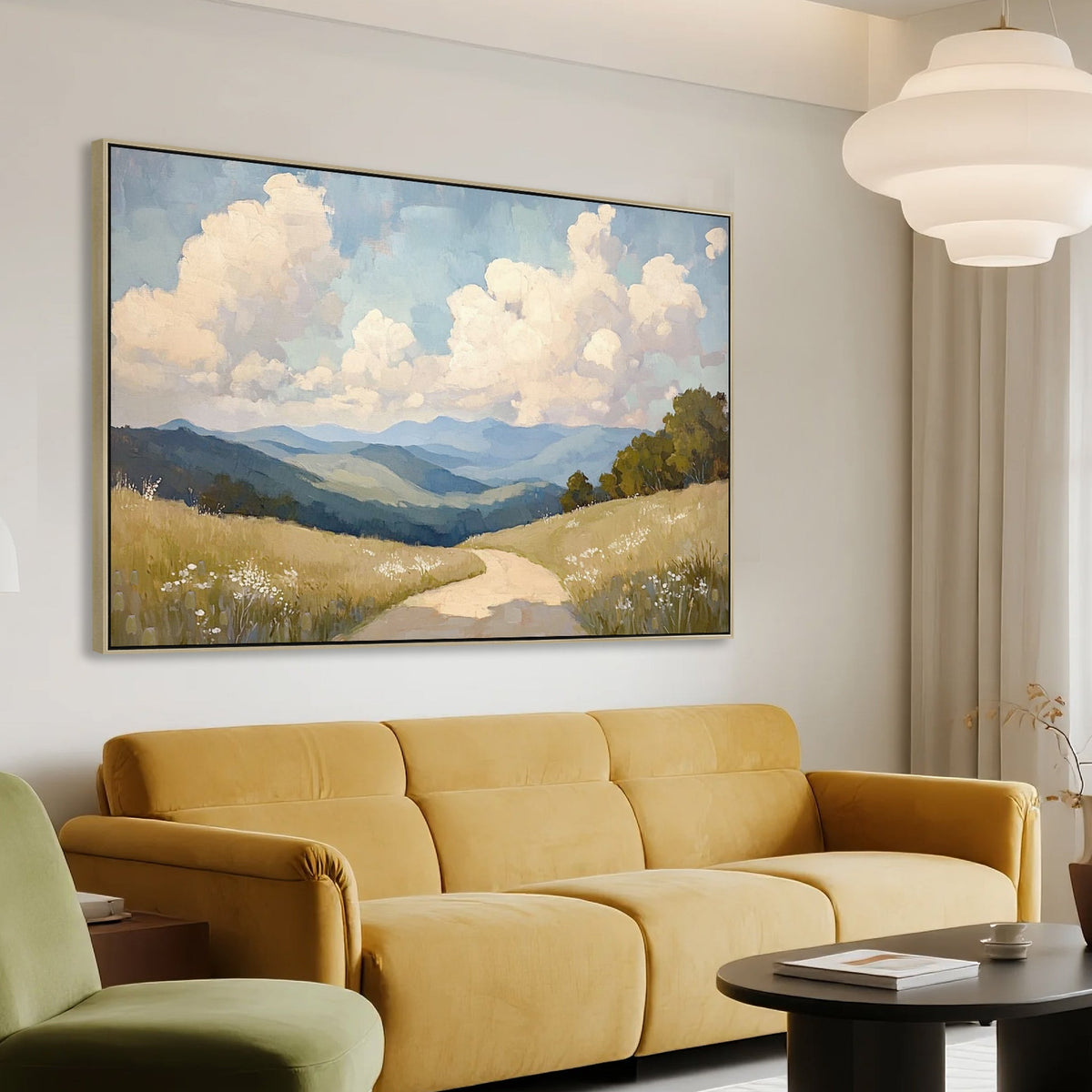 Southoak 120cm Framed Canvas