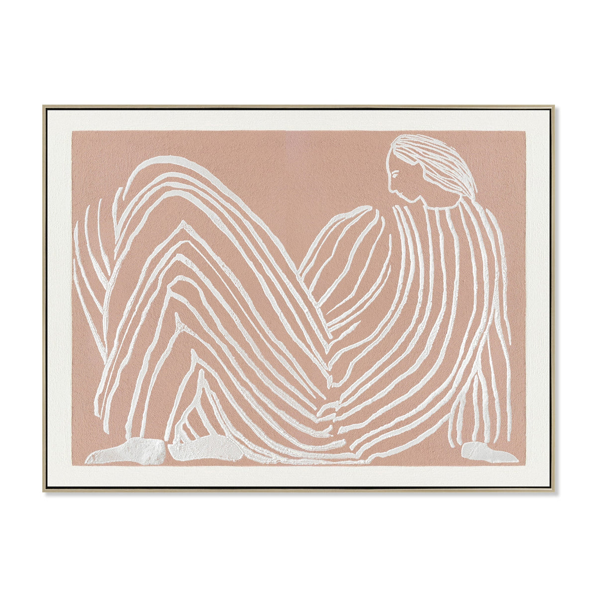 Stinchcombe 80x60cm Framed Canvas
