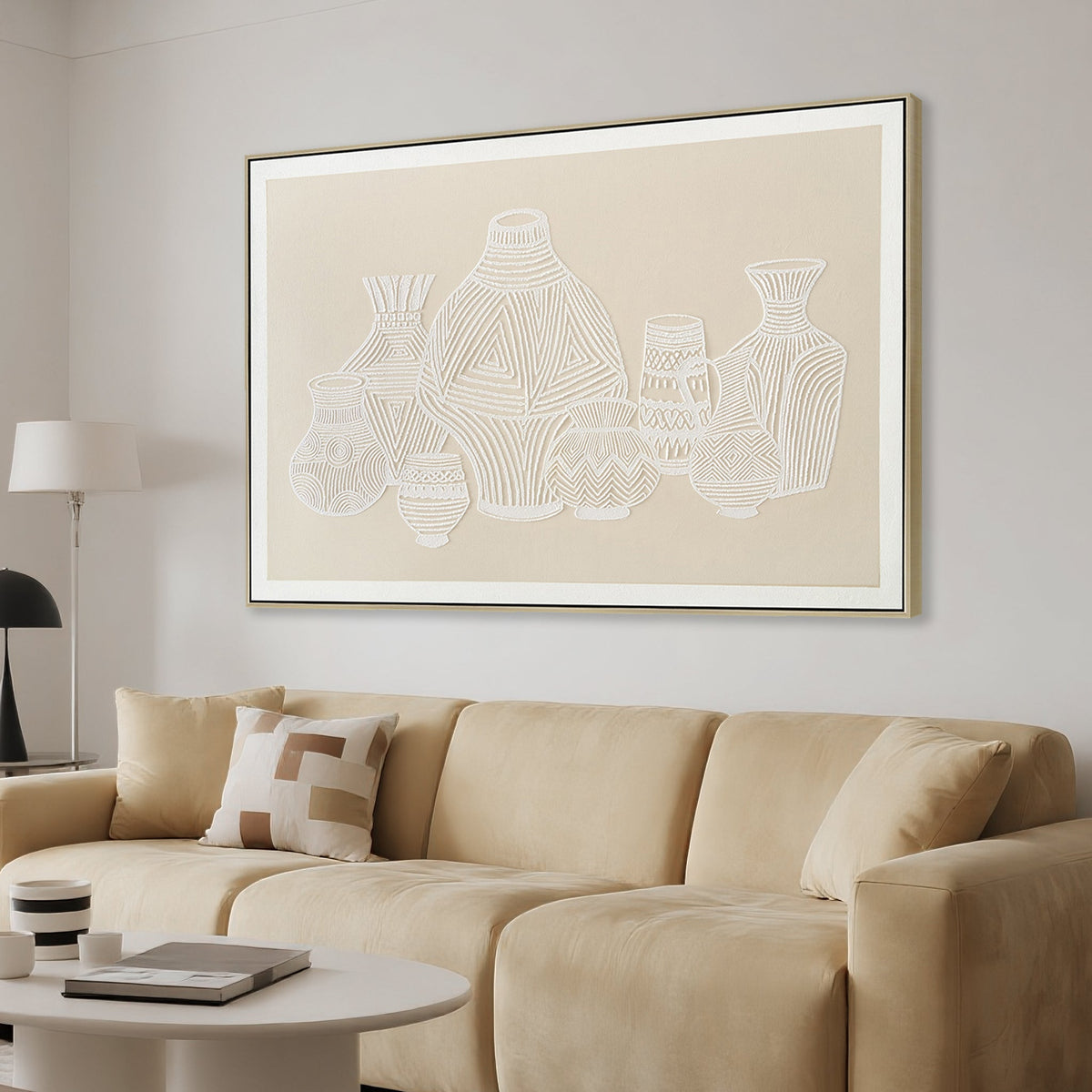 Netherfield 120cm Framed Canvas