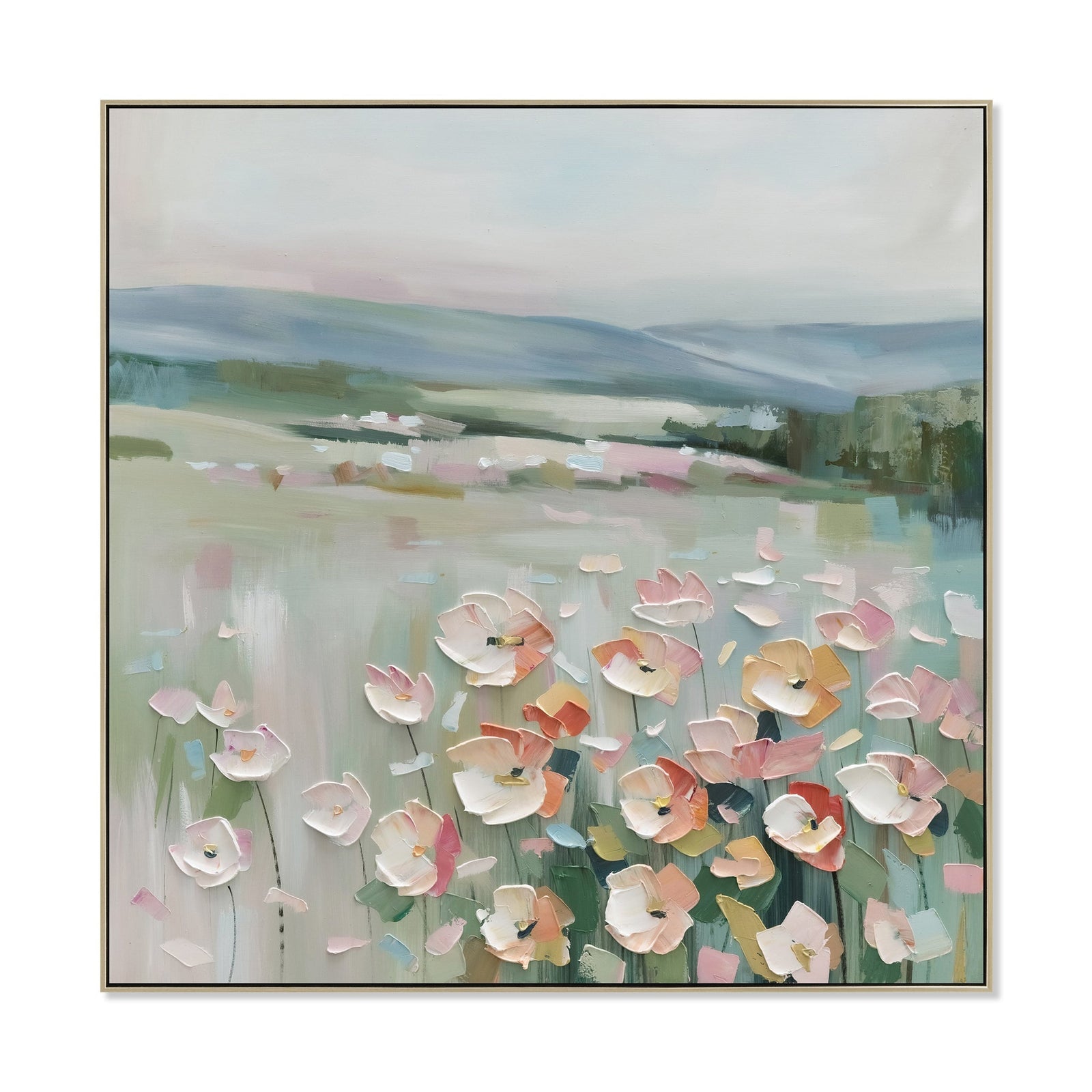 Wellside 100cm Framed Canvas