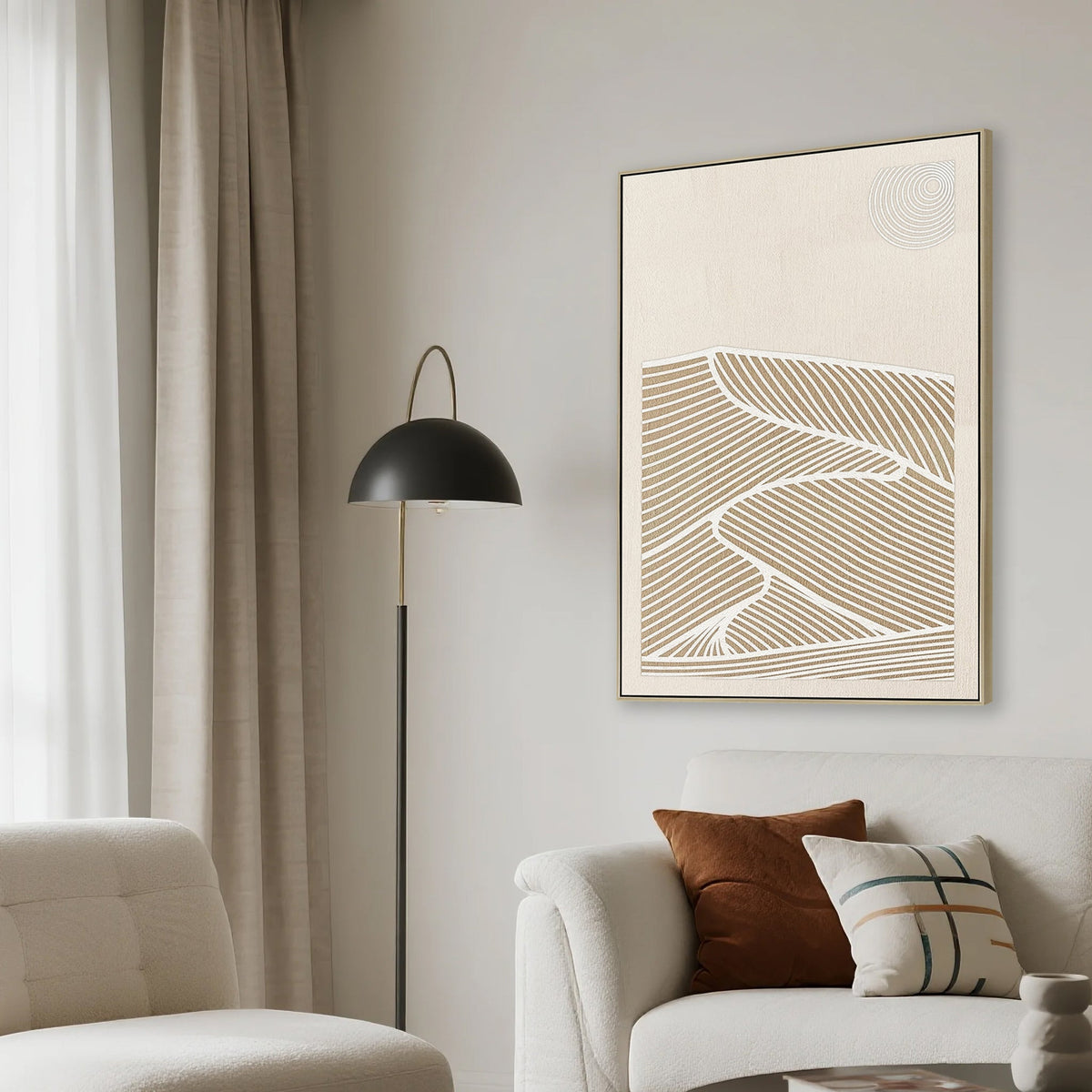 Spilsby 80x120cm Framed Canvas