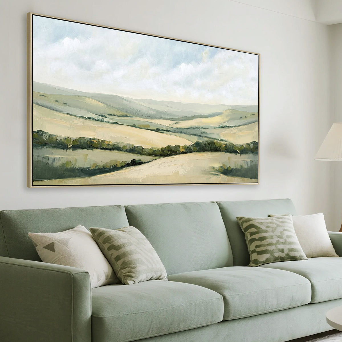Sandmoor 120cm Framed Canvas