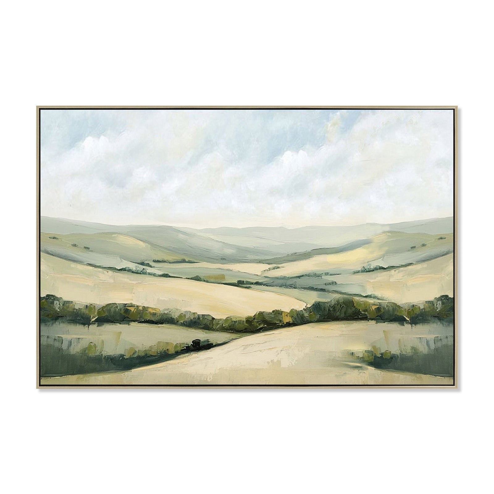 Sandmoor 120cm Framed Canvas