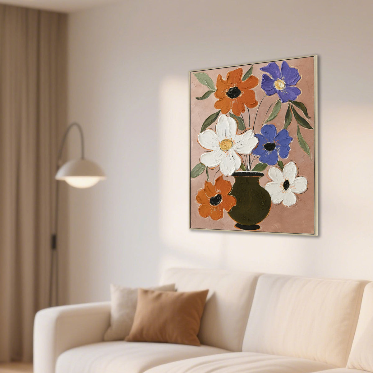 Waterdale 80x100cm Framed Canvas