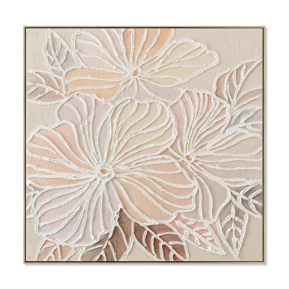 Stoneley 80cm Framed Canvas