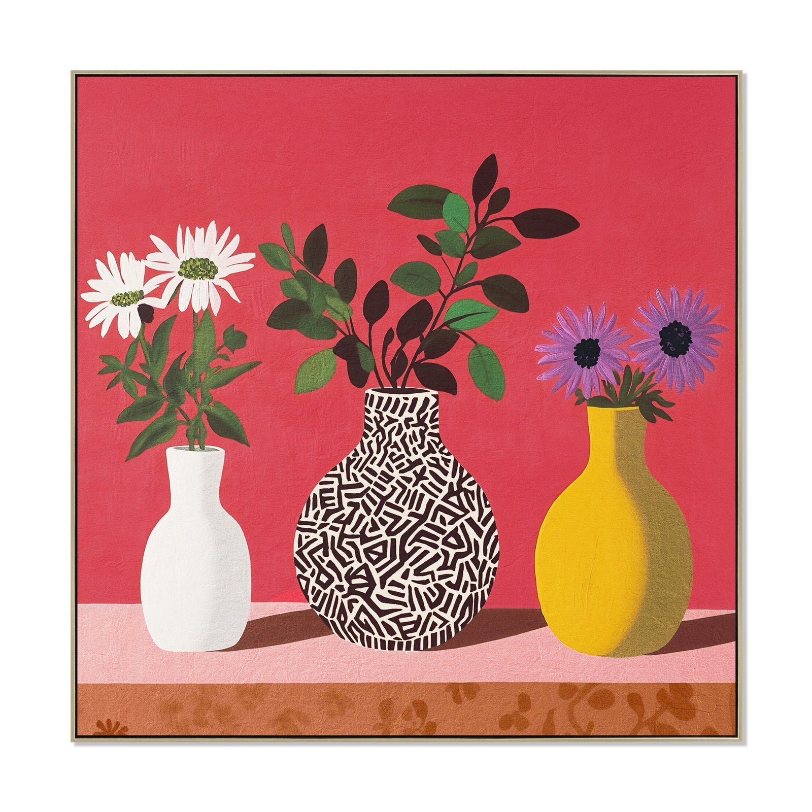 Riverstone 40cm Framed Canvas