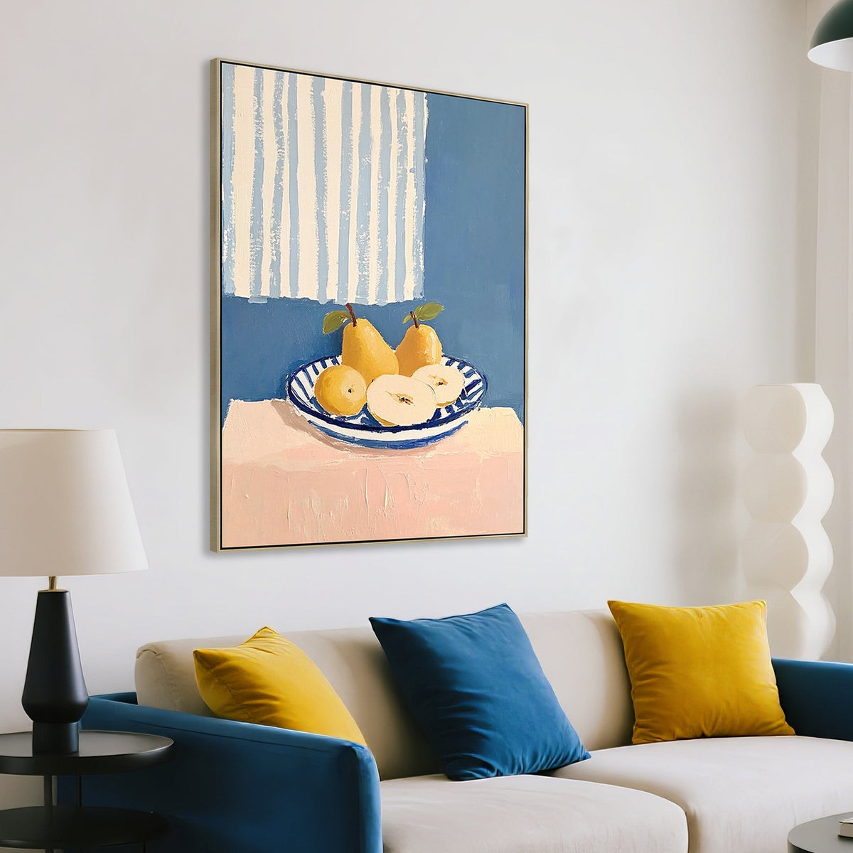 Valeham 80x120cm Framed Canvas