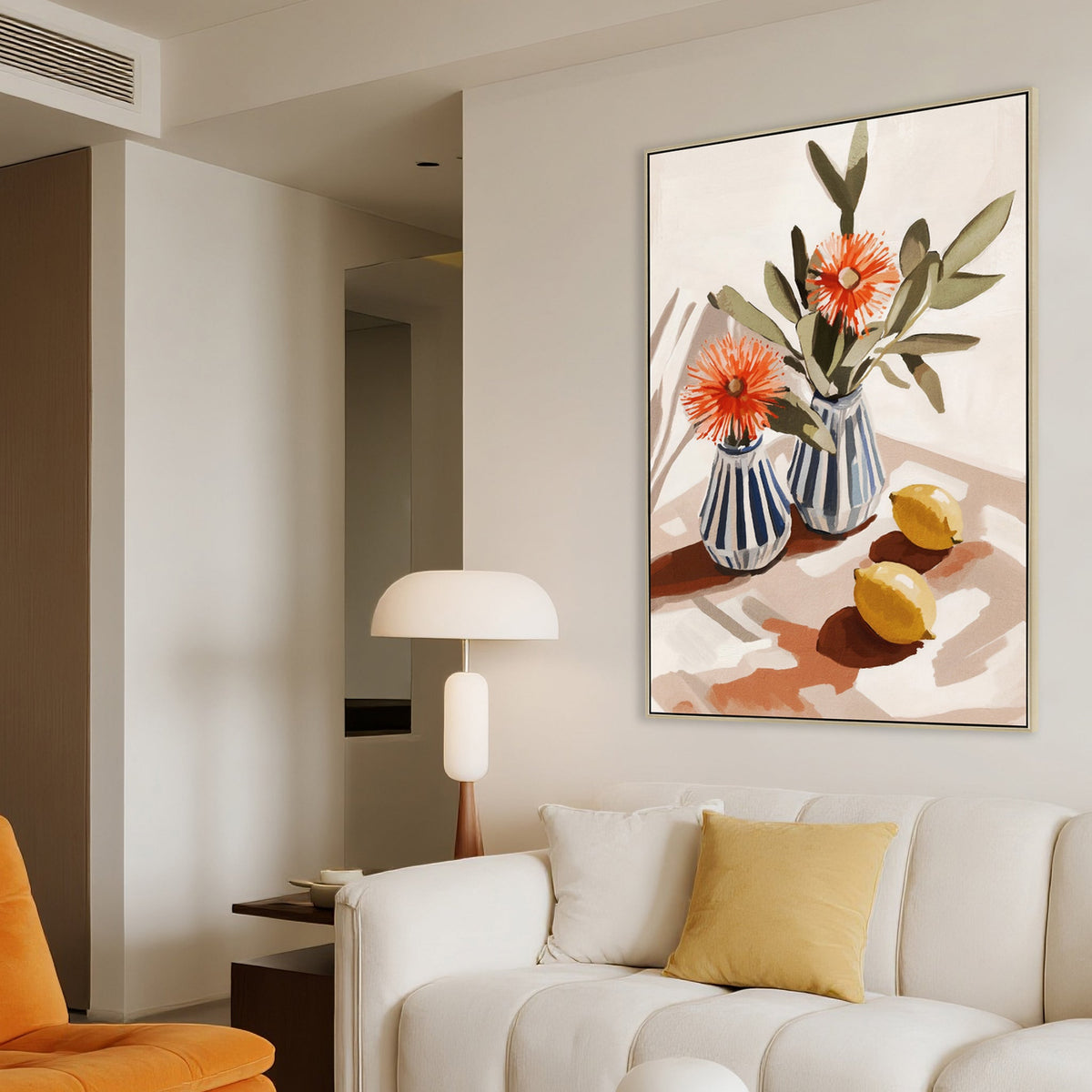 Yoxford 60x90cm Framed Canvas