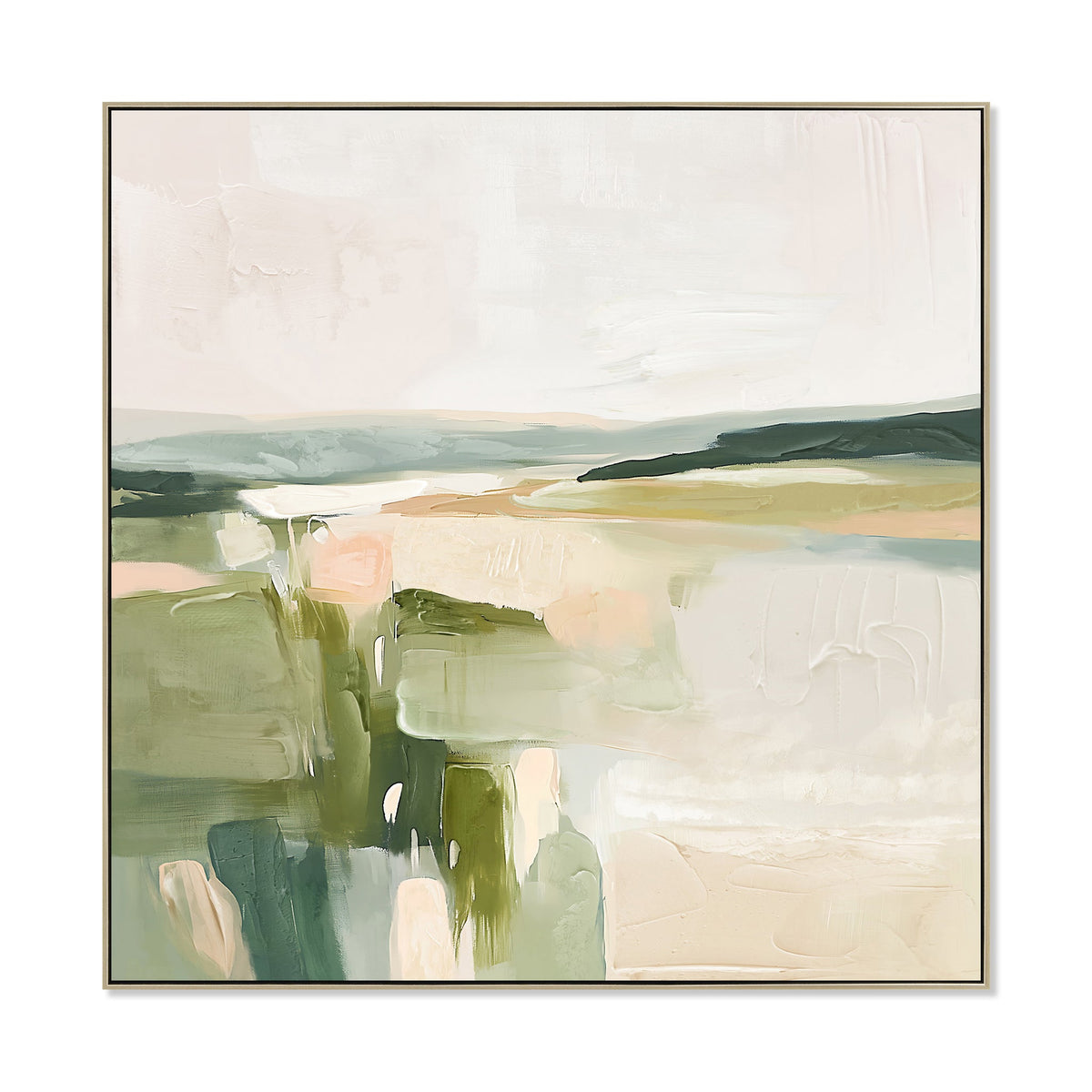 Leasingham 80cm Framed Canvas
