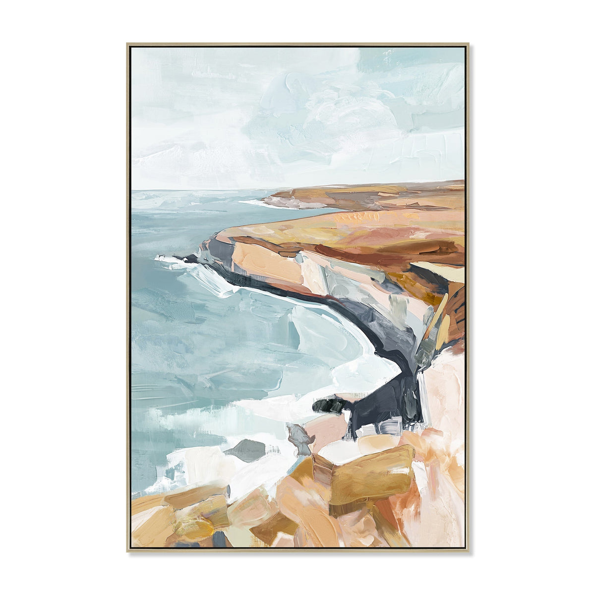 Hereford 80x120cm Framed Canvas