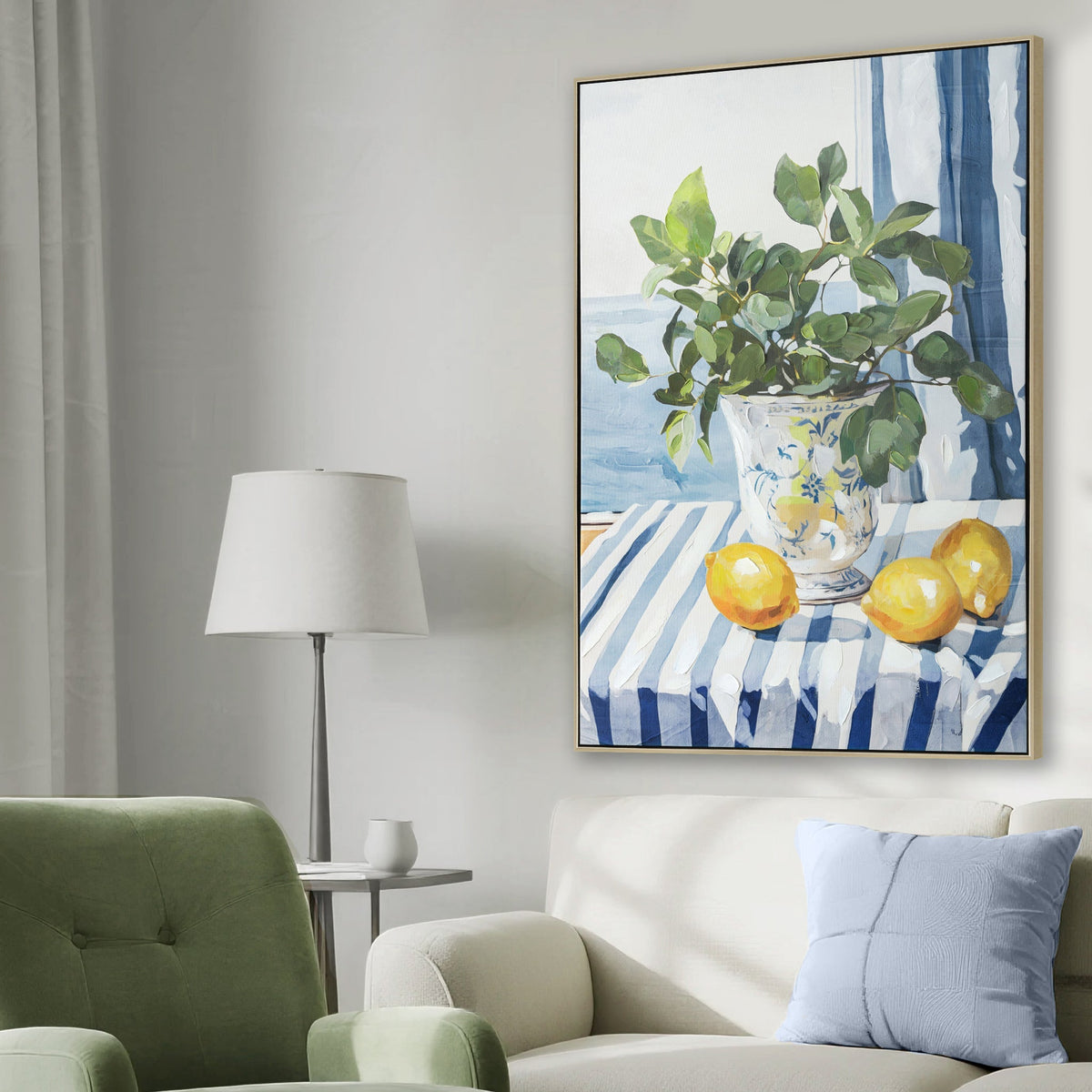 Vershire 60x90cm Framed Canvas
