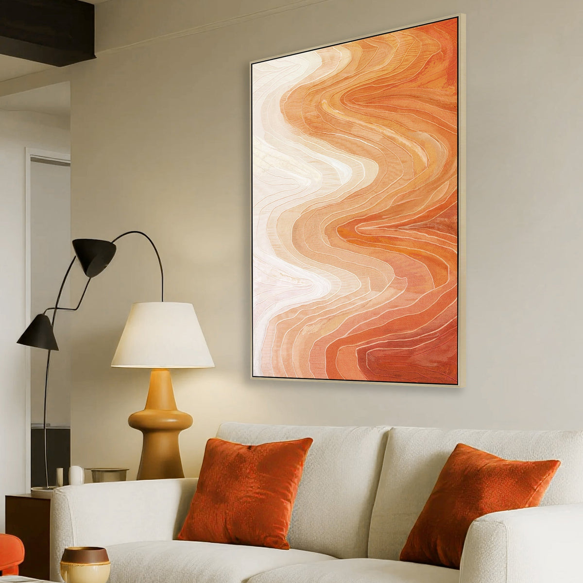 Yewmoor 100x150cm Framed Canvas