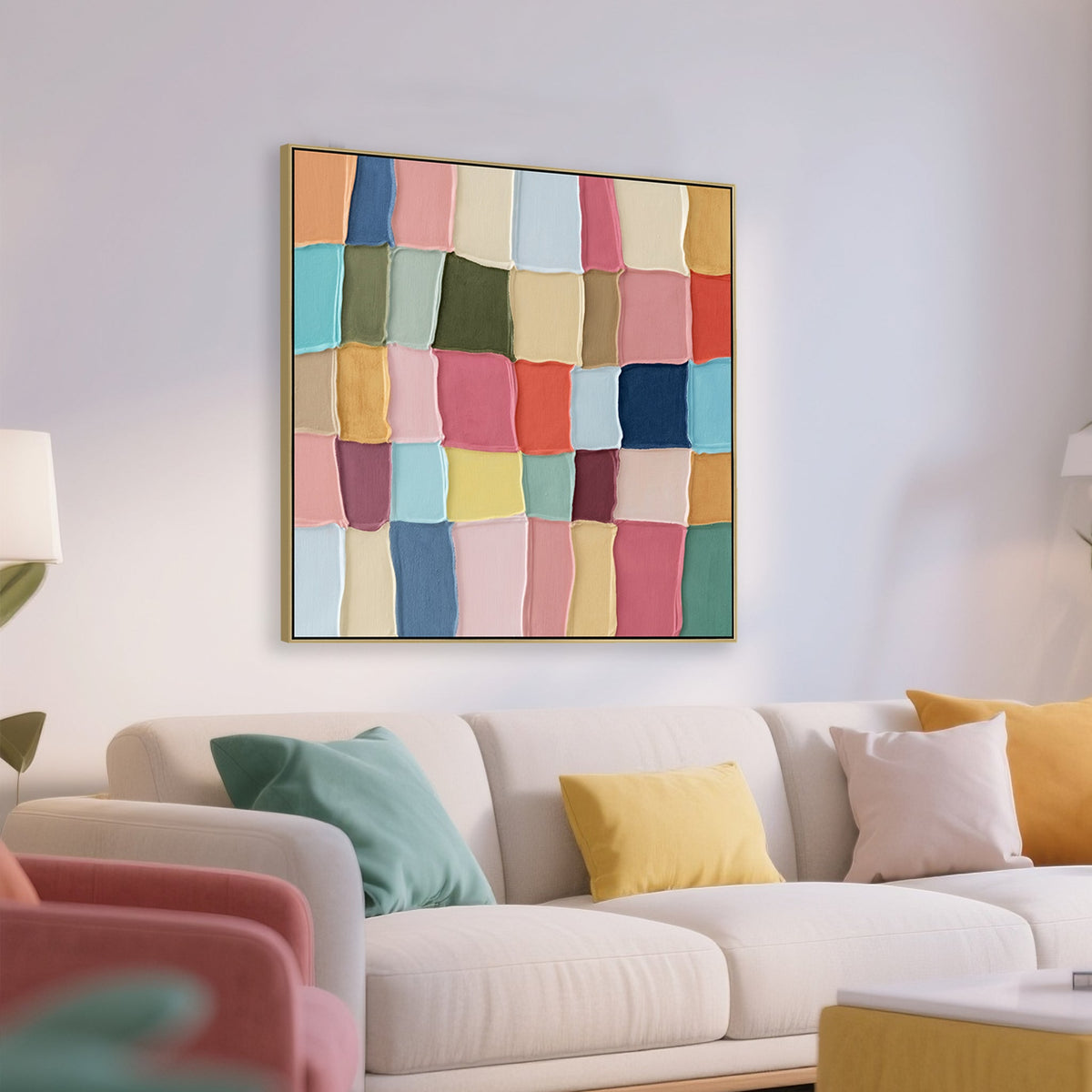 Watermore 100cm Framed Canvas