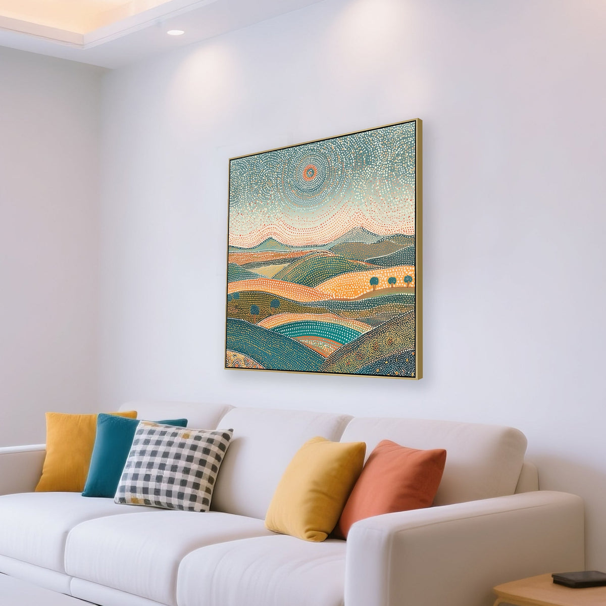 Meadowmoor 80cm Framed Canvas