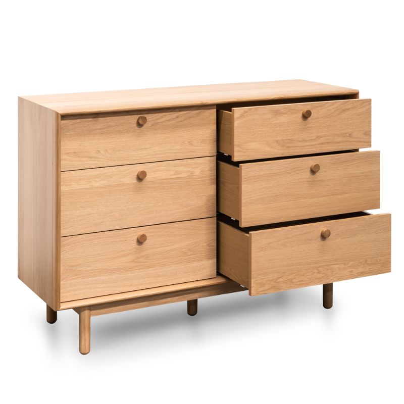 Alden 6 Drawer Wide Chest Drawer