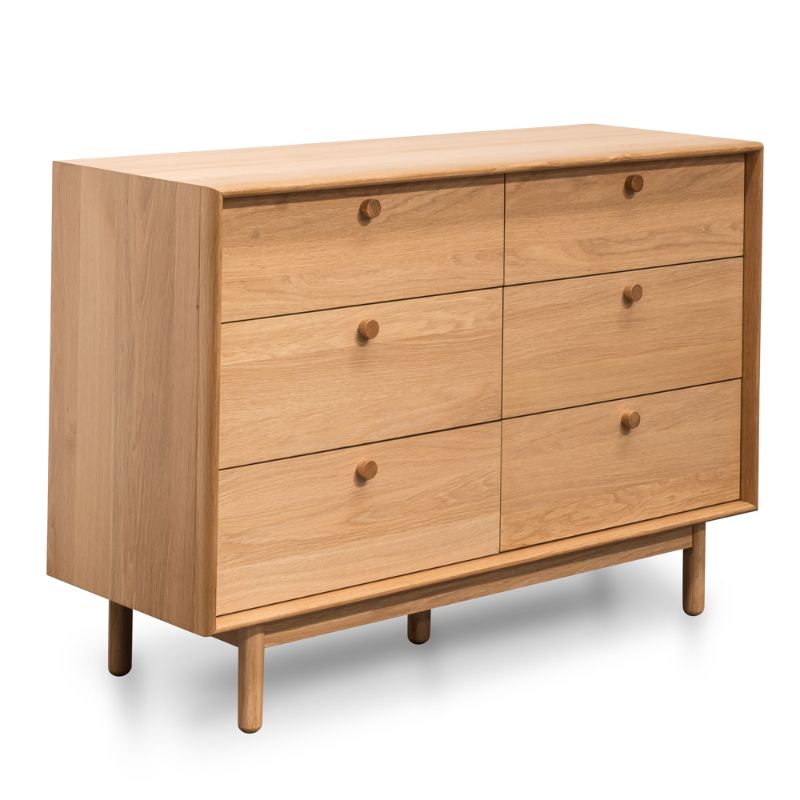 Alden 6 Drawer Wide Chest