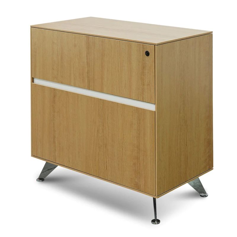 Alderfield 2 Drawer Lateral Filing Cabinet Angle