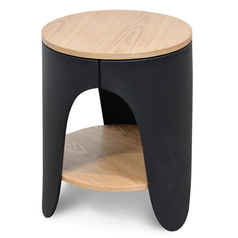 Arborview Side Table Black Angle