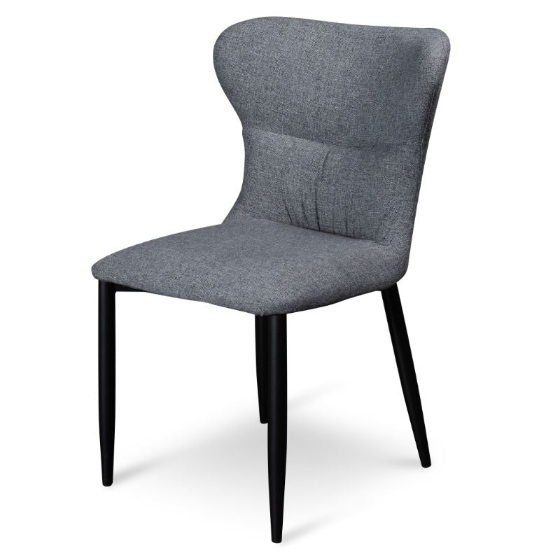 Ashton Fabric Dining Chair Grey