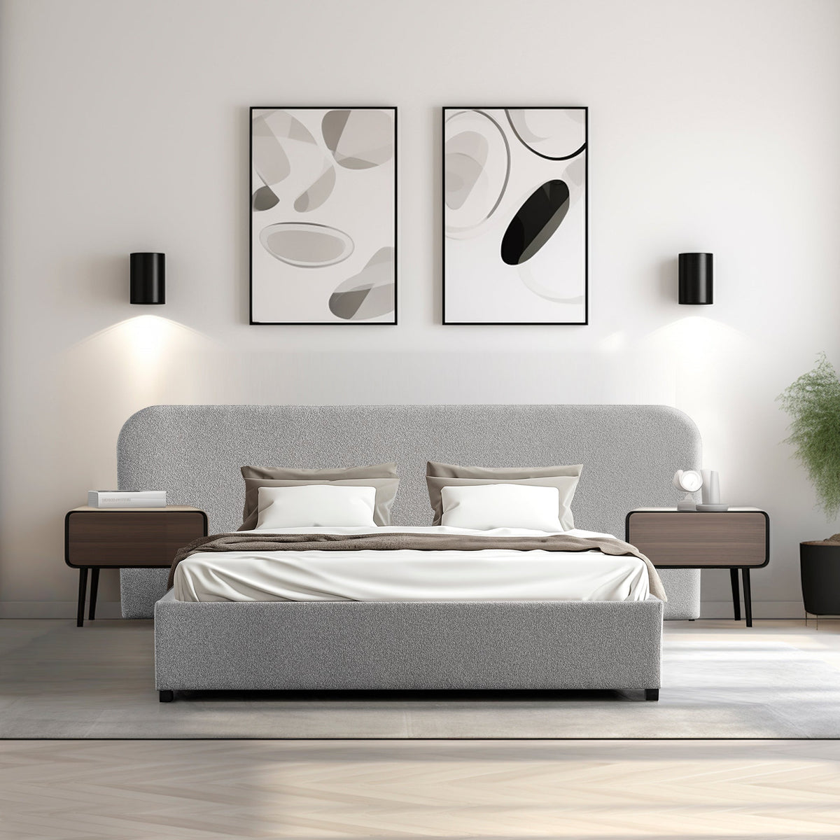 Thistleway King Bed Frame with Storage