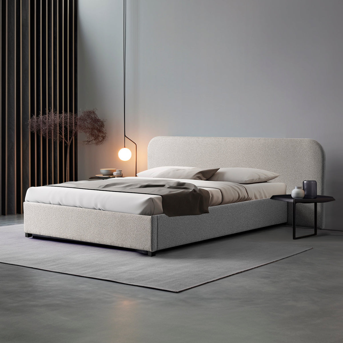 Thistleway King Bed Frame with Storage