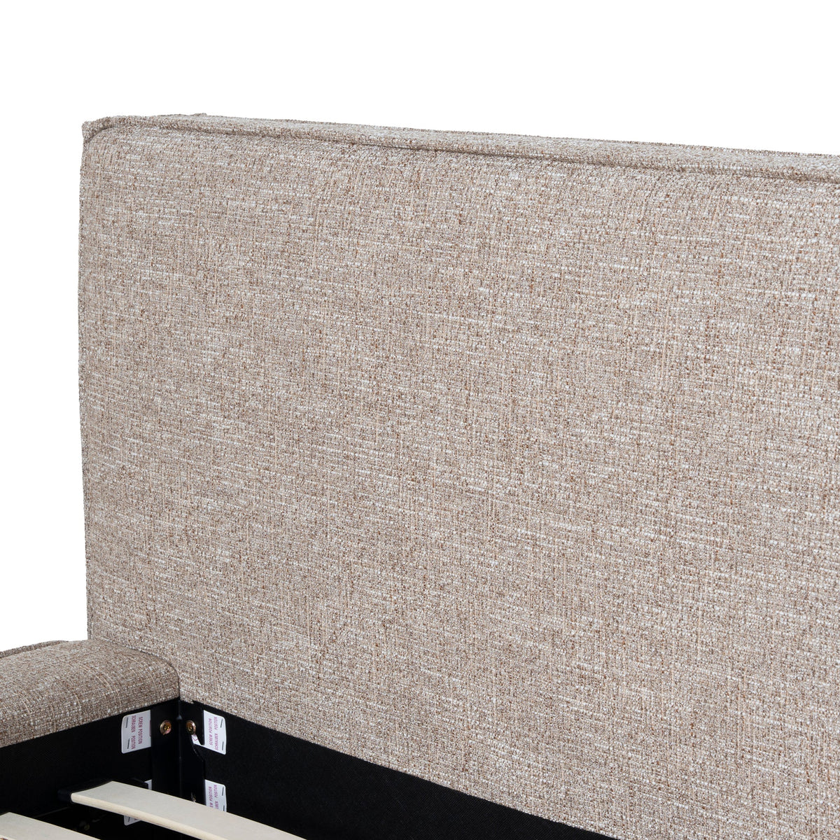 Swanmere Fabric King Bed Frame