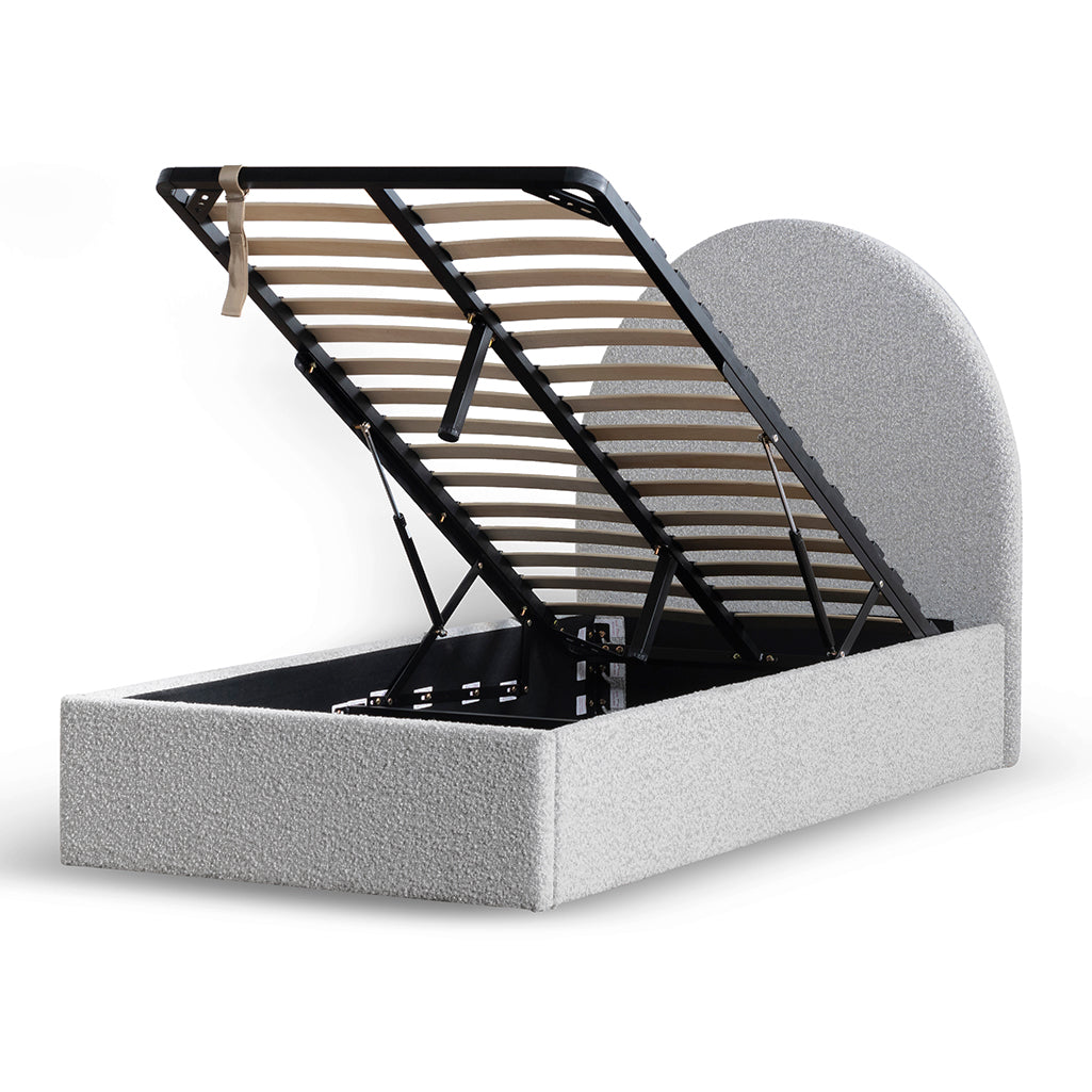 Oakfield Single Bed Frame with Storage