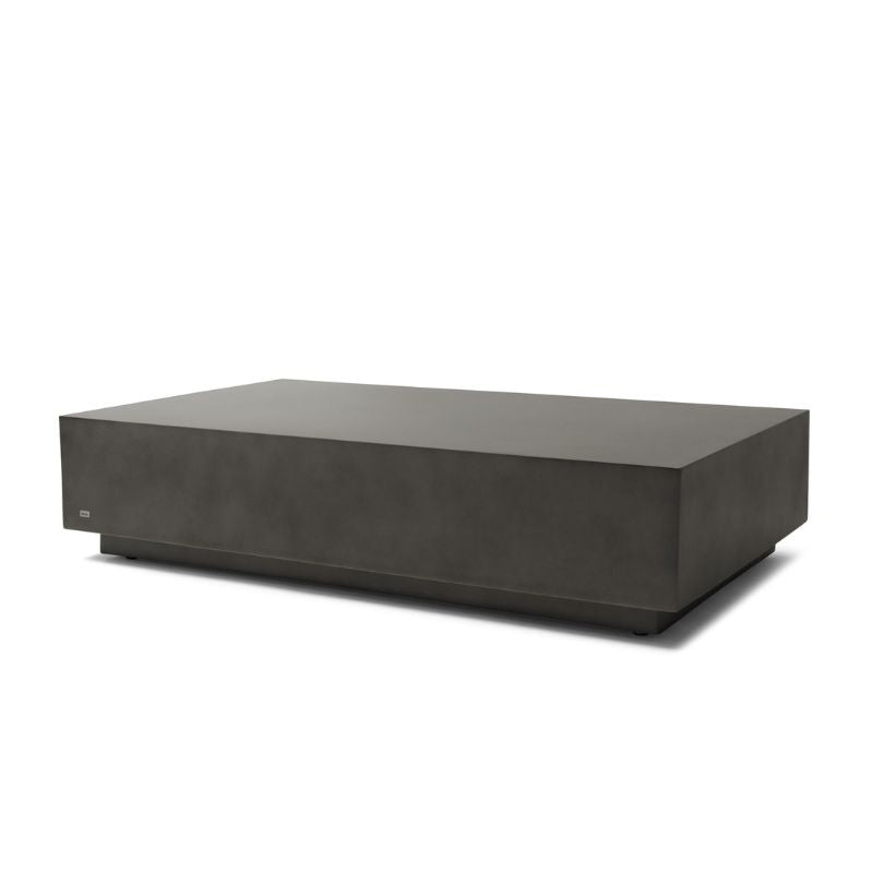 Bloc L6 Rectangle Low Table Natural by Blinde